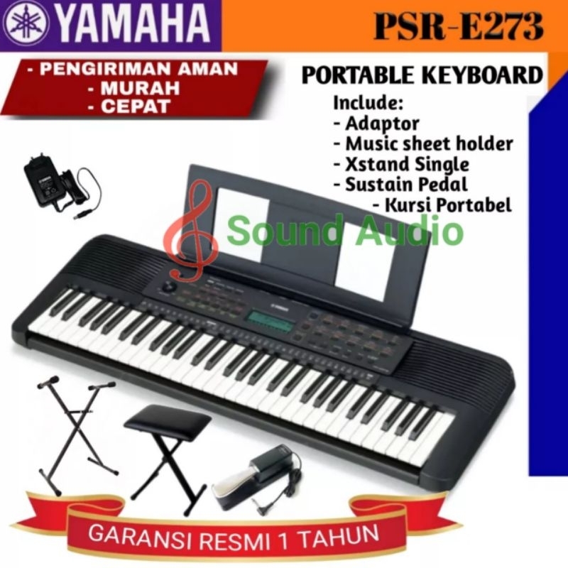 keyboard Yamaha psr e273 / psr e 273 / keyboard psr e 273 barang dijamin original