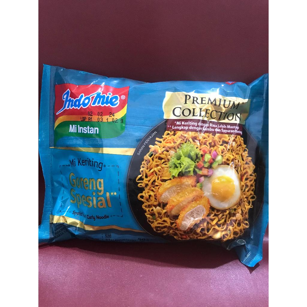 

Indomie Mie Goreng Keriting Spesial 90g - Mie Instant Goreng Indomie Kriting Special