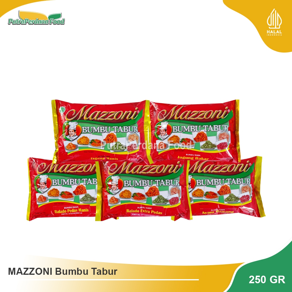 MAZZONI Bumbu Tabur 250gr