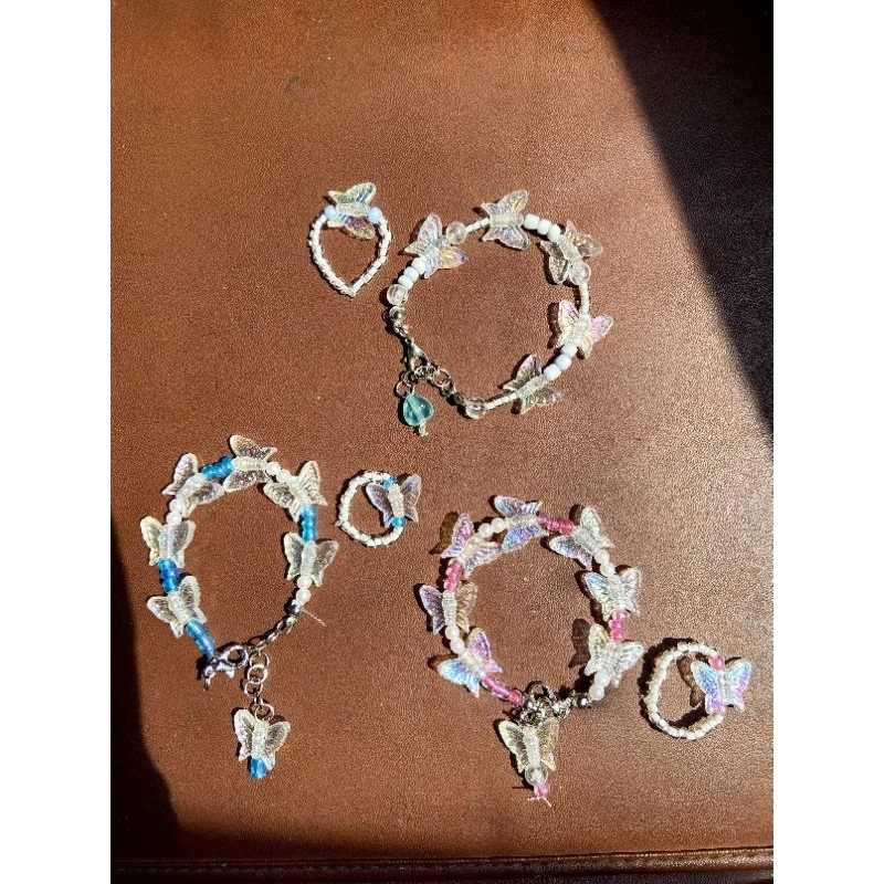 SET GELANG CINCIN AESTHETIC KOREA