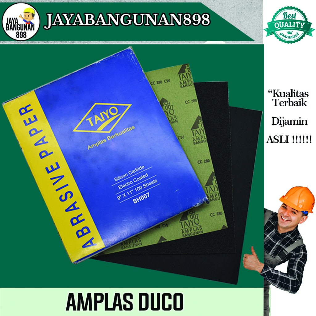 Amplas Duco / Taiyo / Malvin / Toyosaki / Amplas Mobil / Amplas Cat Mobil / Amplas Mebel / Amplas Ka