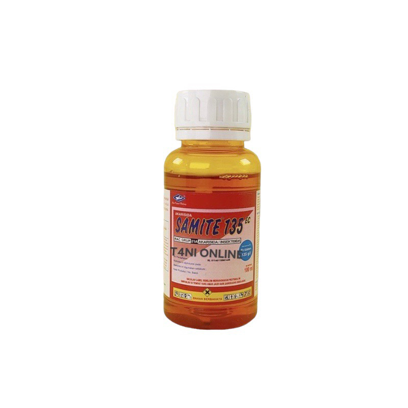 Akarisida Samite 135 EC 100 ML Insektisida Kontak Pembasmi Hama Tungau Obat Pestisida Tanaman Hias B