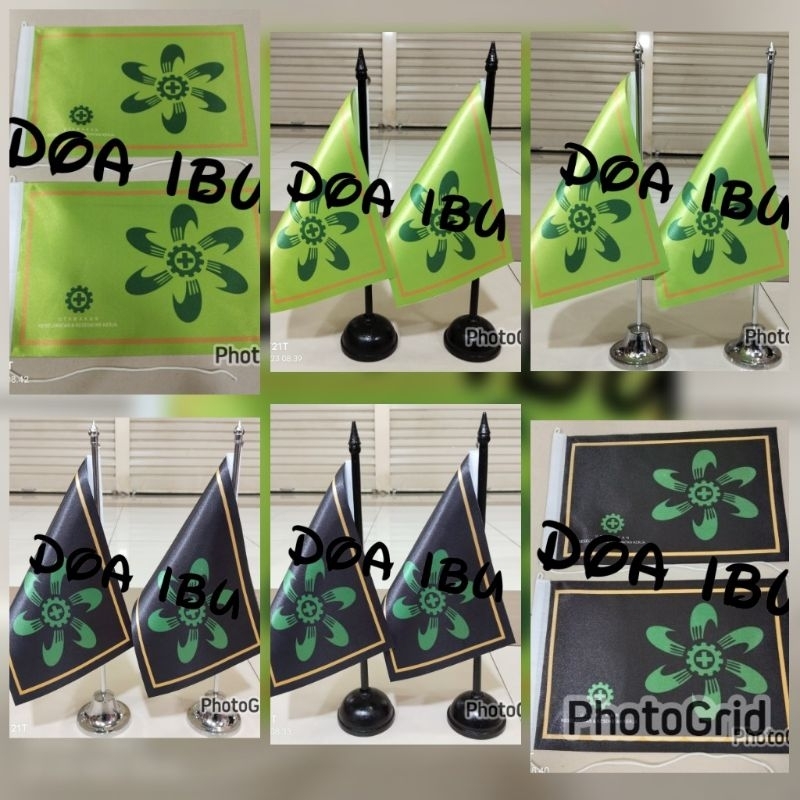 

best seller bendera meja K3 + tiang bendera meja