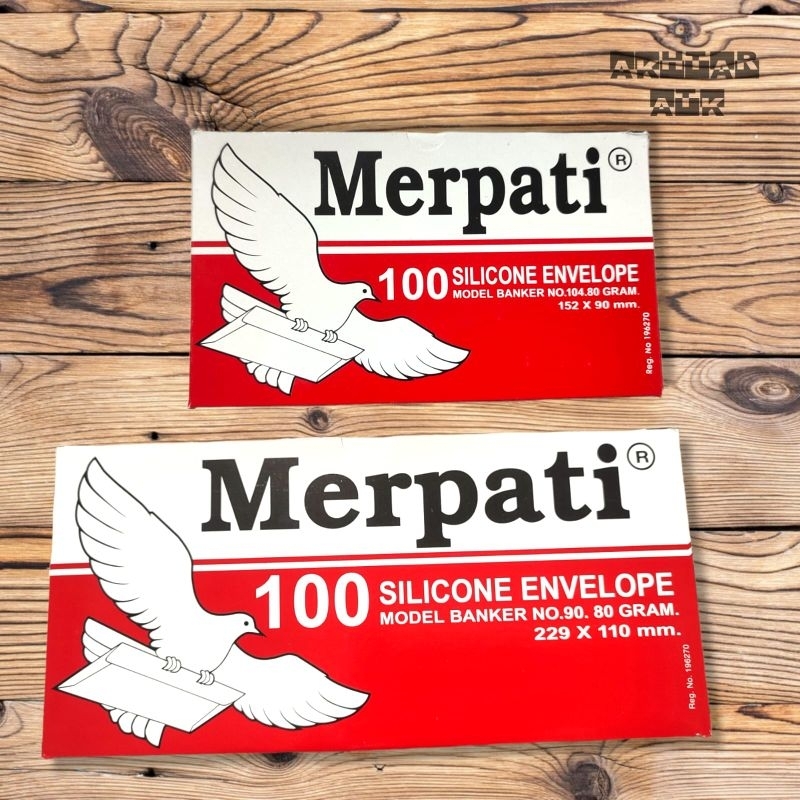 

Amplop merpati kabinet lem (besar)