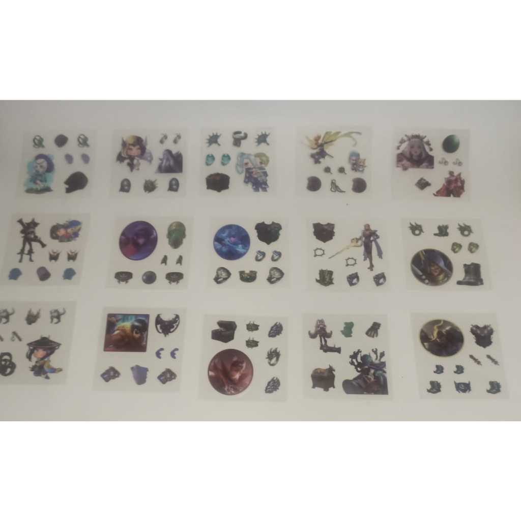 Stiker karakter mobile legend