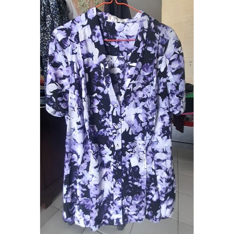 "NEW" Old Navy atasan blus wanita lengan pendek