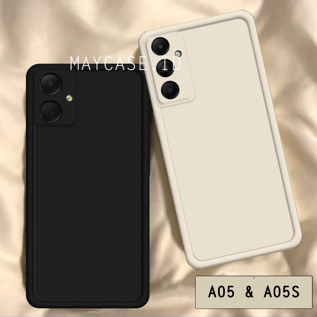Softcase Silikon Terbaru Polos Samsung A05 dan Samsung A05S - Softcase DO Samsung A05 - Kesing HP Sa