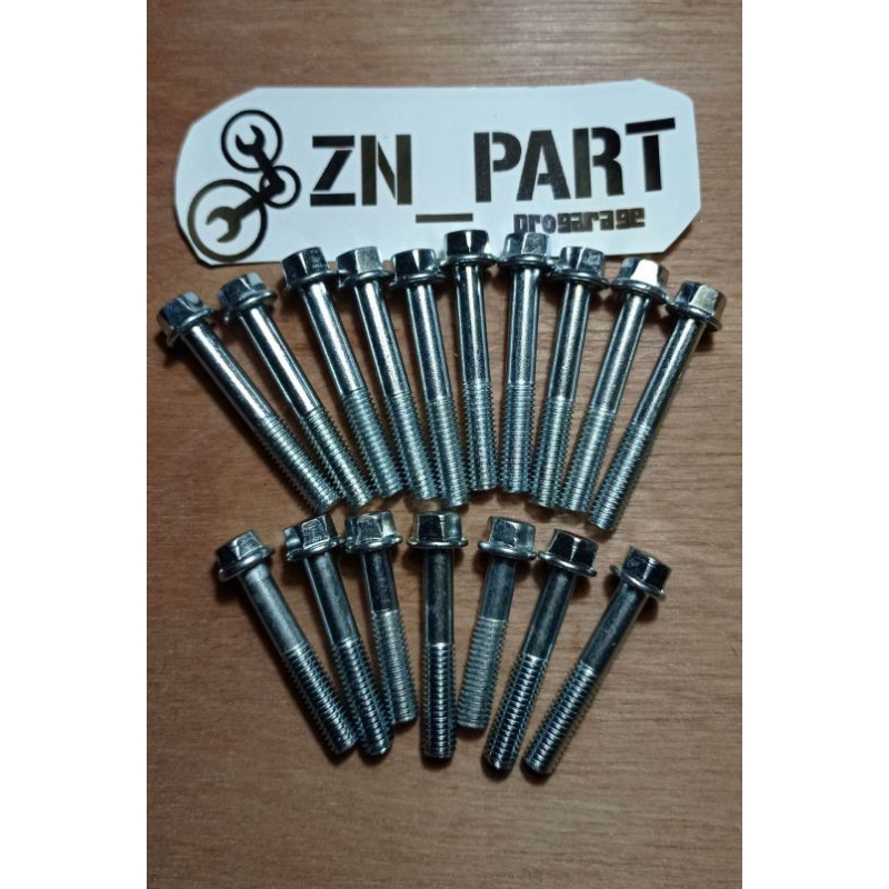 SET BAUT BAUD BLOK MESIN KHARISMA SUPRA X125 KARBU