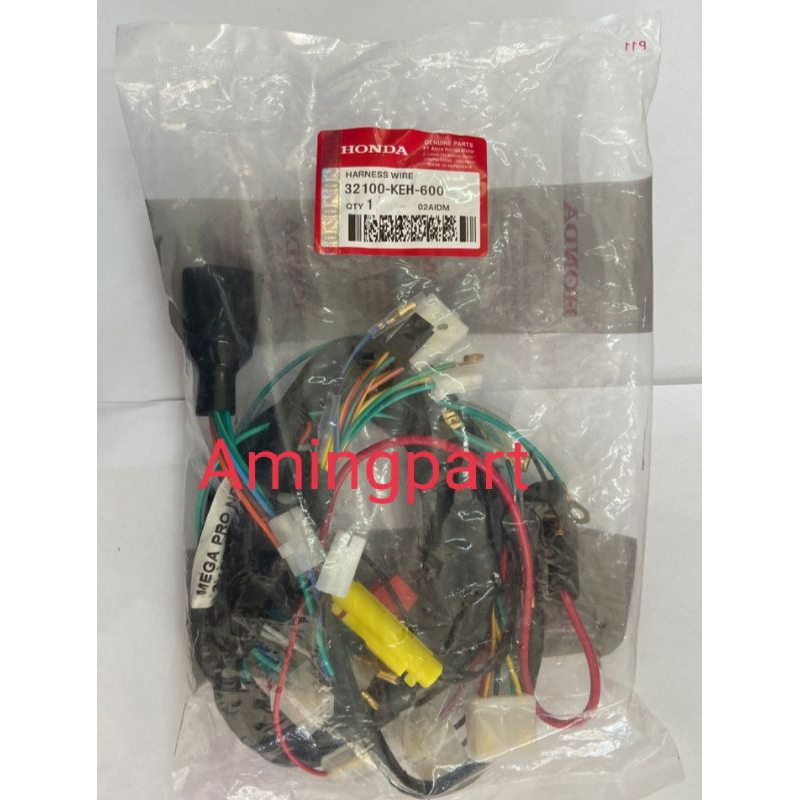 KABEL BODI ASSY KEH HONDA MEGAPRO NEW KABEL BODI MEGAPRO PRIMUS STATER ORIGINAL