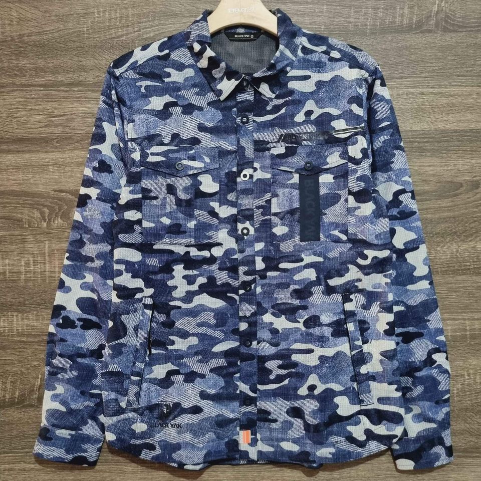 Kemeja outdoor Black Yak