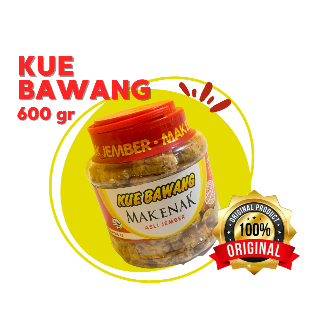 

KUE BAWANG 600 GRAM - MAK ENAK ASLI JEMBER OFFICIAL STORE