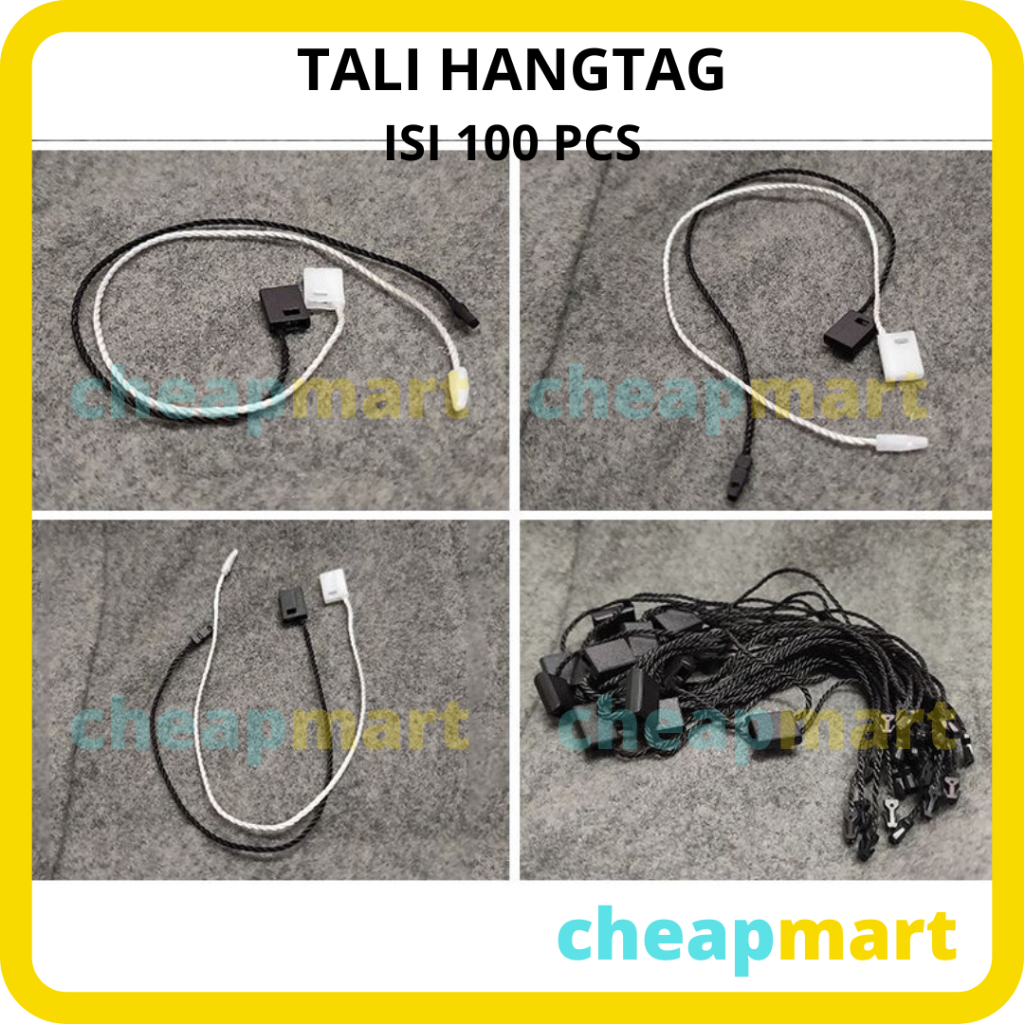 TALI HANG TAG KEMASAN EKONOMIS(100 PCS)