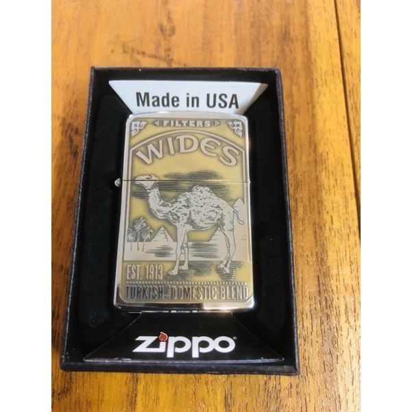Korek Api ZIPPO CAMEL + KOTAK motif Embos / Lighter Koleksi Unik Antik