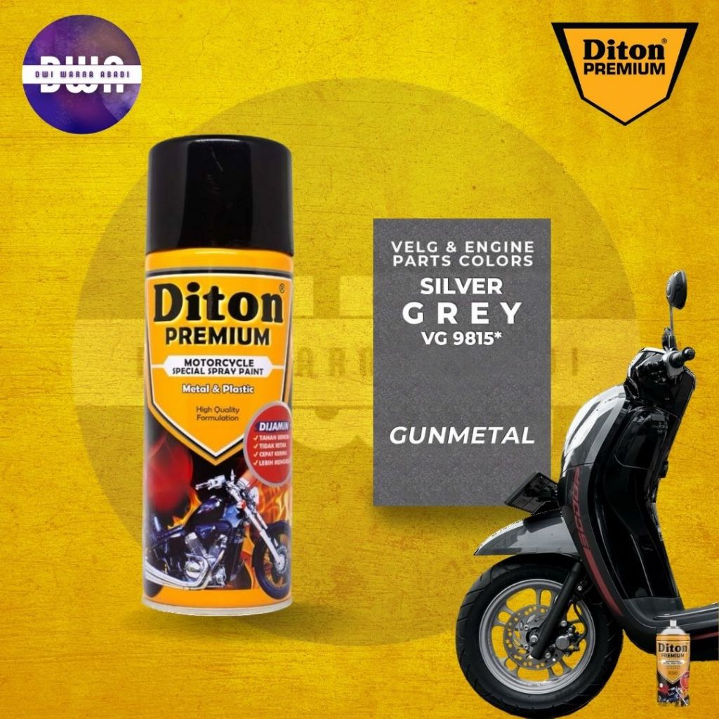 Cat Semprot VG 9815* Silver Grey 400cc Diton Premium Pylox Original