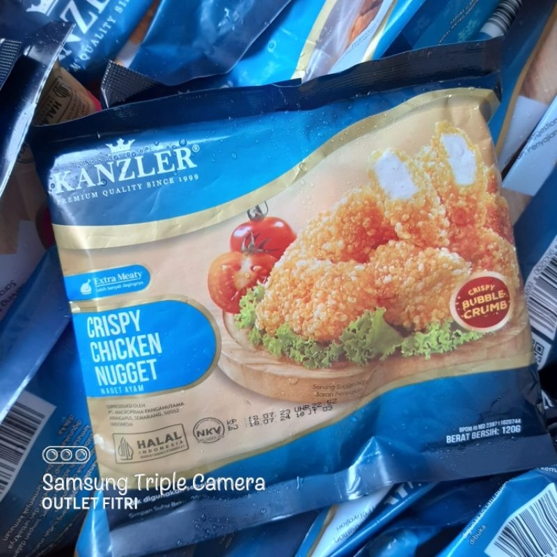 

[120gr] KANZLER Crispy Chicken Nugget