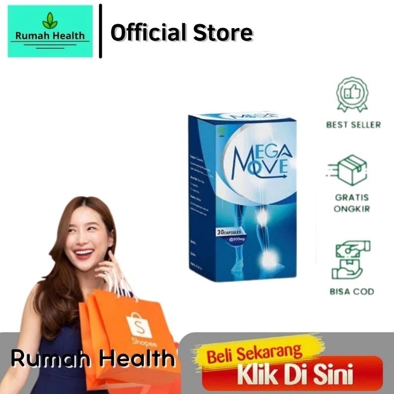 Megamove Asli Original Obat NyeriSerAmpuh (30 Kapsul)