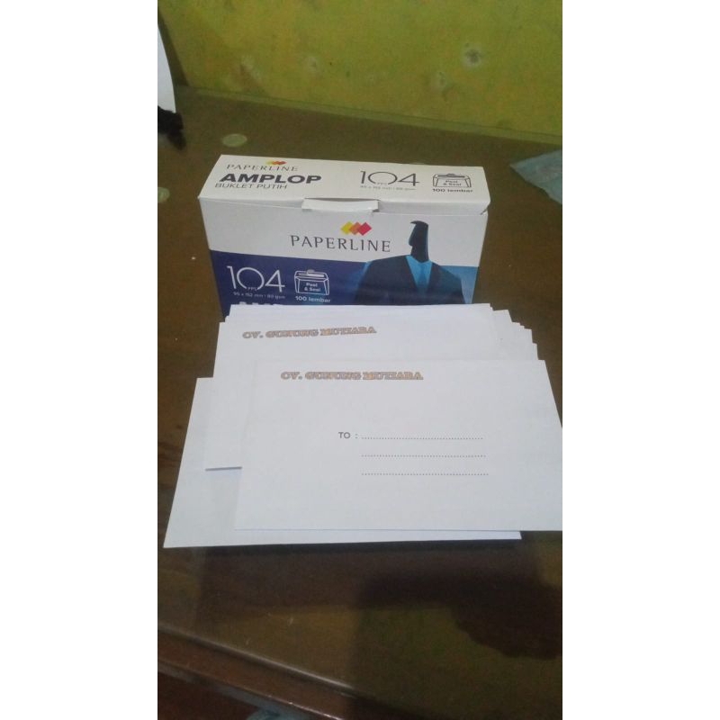 

Amplop instansi/amplop kop/amplop custom/amplop dinas/amplop yayasan