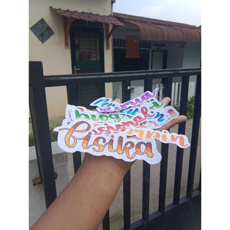 

Tulisan Header lettering aesthetic yang bisa custom
