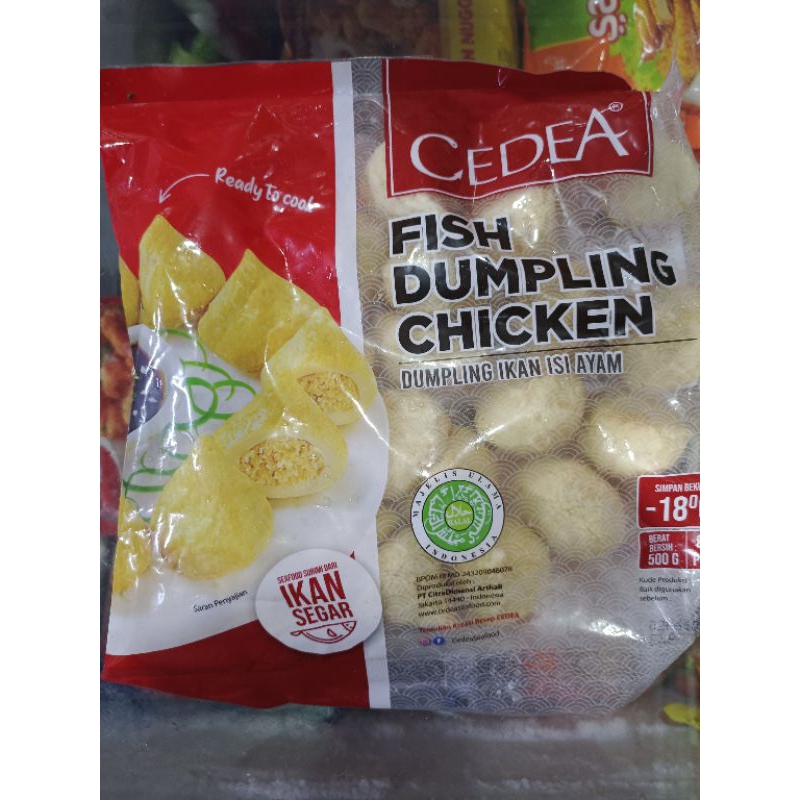 

Cedea Dumpling Chicken 500gr