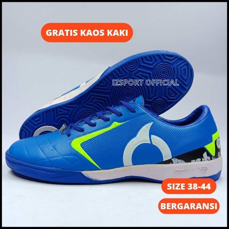 Sepatu Futsal Ortuseight Jogosala Catalyst Liberte Legion Tango Warna Biru Ukuran 38 - 44