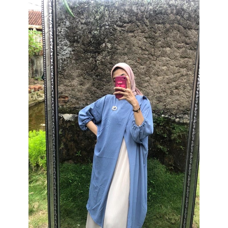 Abayys Jumbp Gmis Turki Ibu Ibu Gamiss Baju Muslim Model Baru Abayaa Lebaran Wanita Pakean Muslim Im