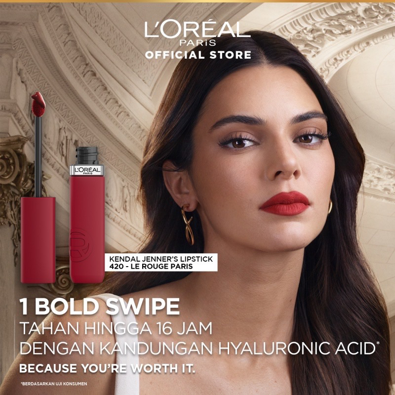 Loreal Matte Resistance Lip cream