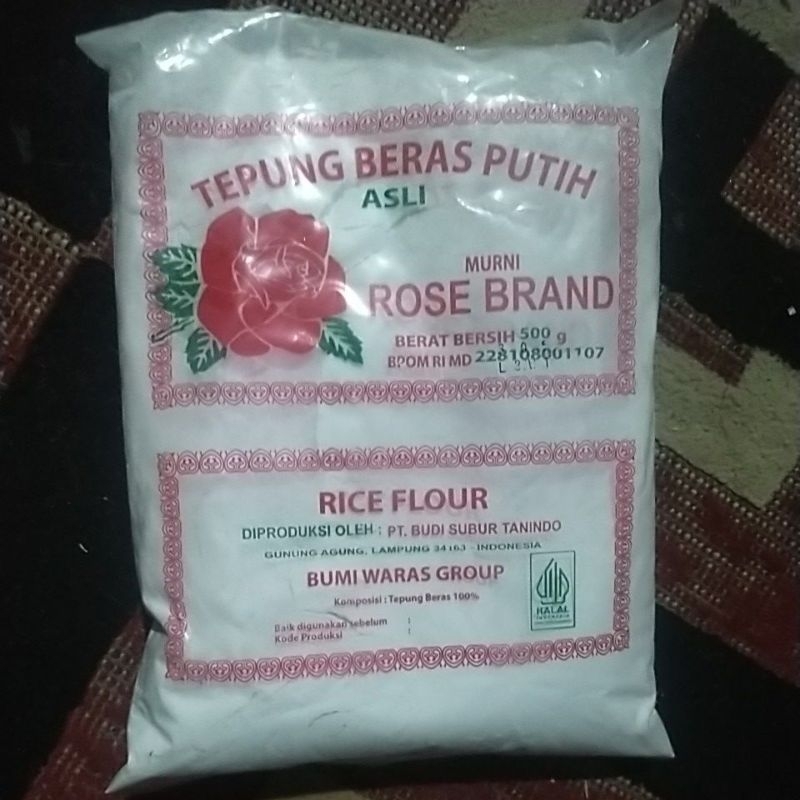

Tepung Beras Rose brand 500 gr