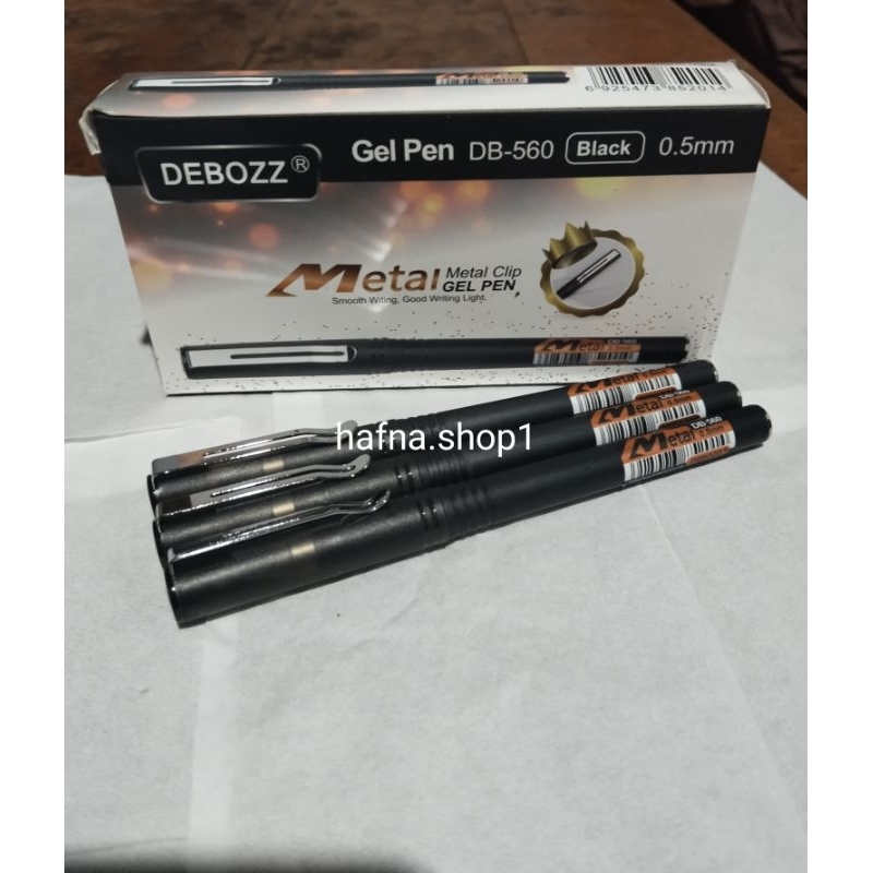 

PULPEN/BOLPOIN DEBOZZ METAL CLIP DB-560