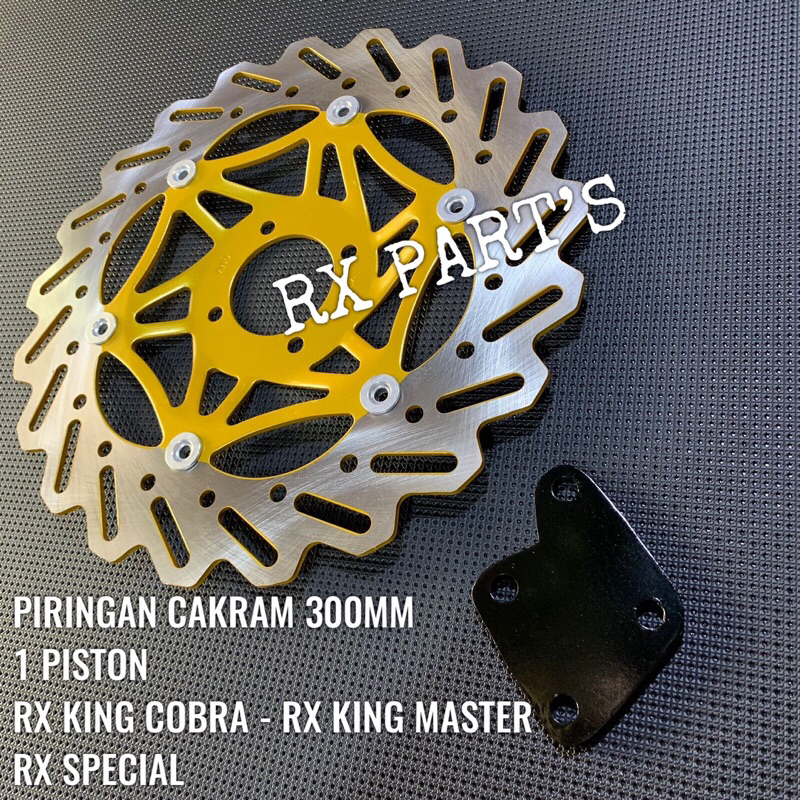 PIRINGAN CAKRAM LEBAR RX KING OLD / LAMA ( RX KING COBRA - RX KING MASTER ( TAHUN 1983 SAMPAI TAHUN 