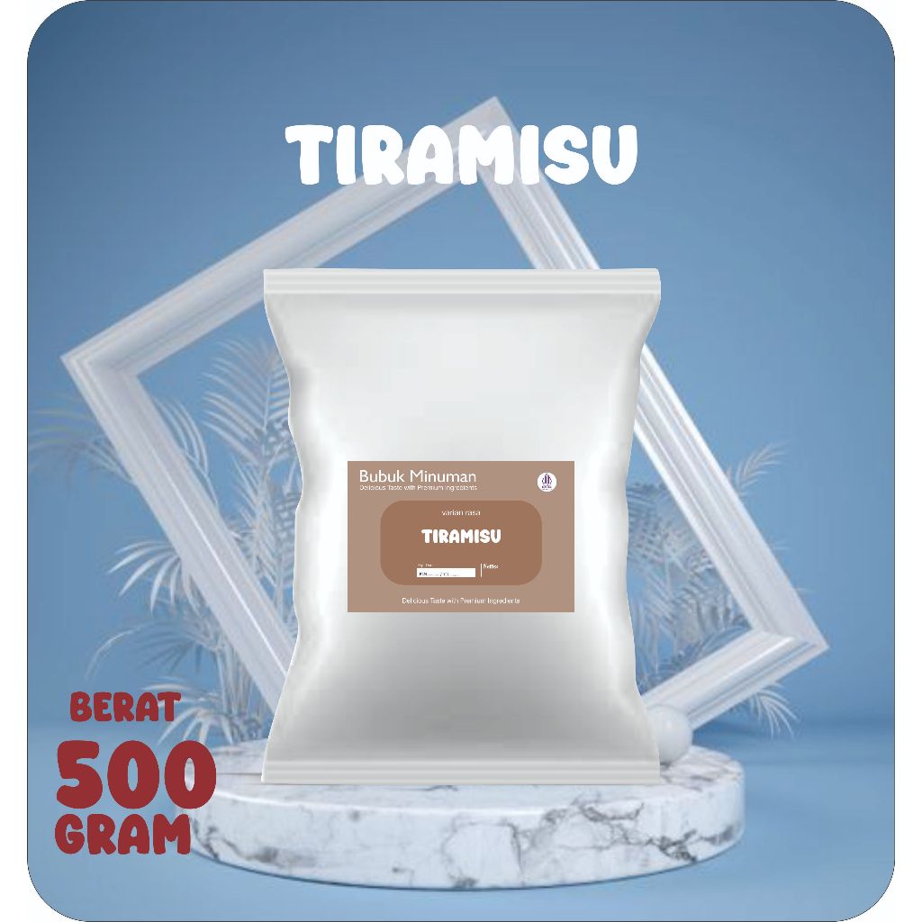 

BUBUK MINUMAN CAKE TIRAMISU 500 GRAM