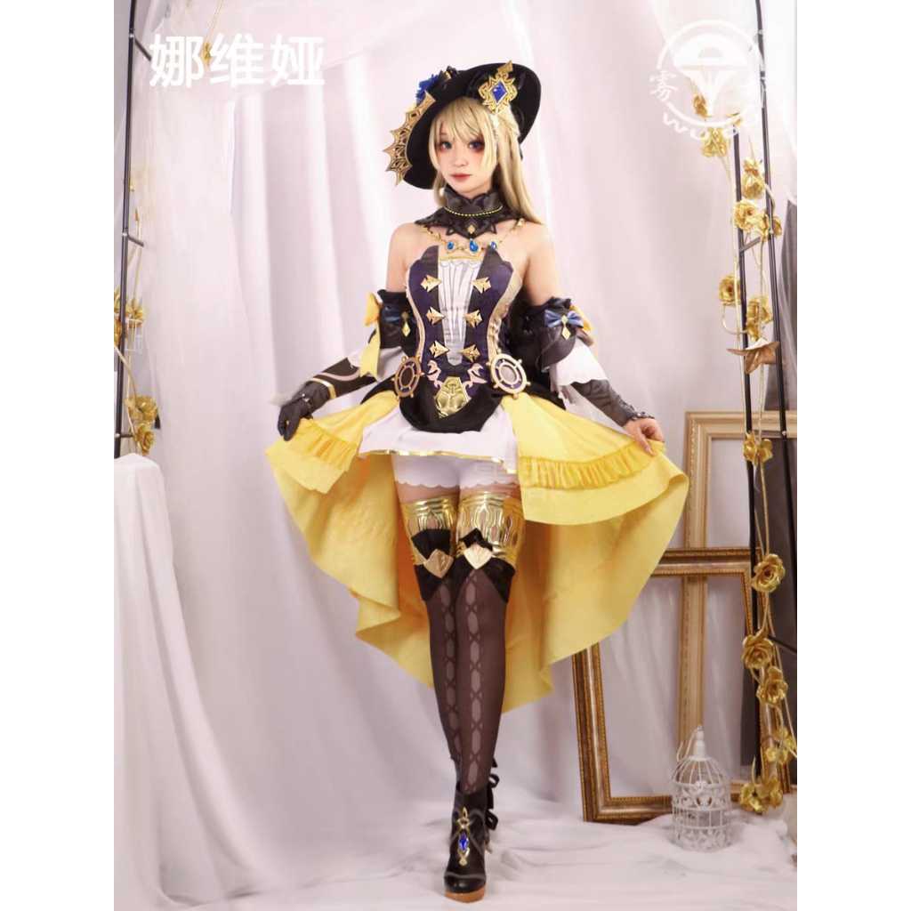 Costume Navia Genshin Impact - Brand Wudu