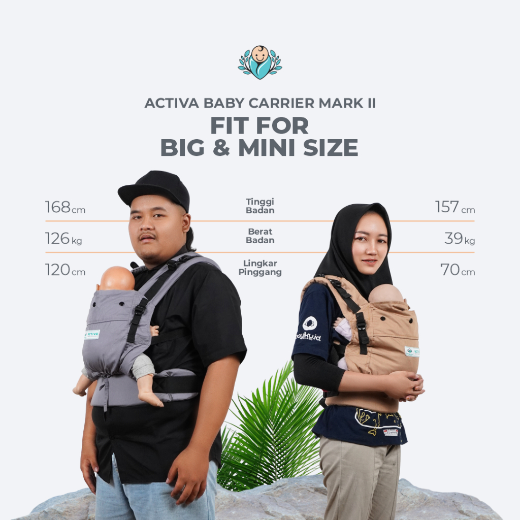 Gendongan SSC Activa Mark II  Bayiku ID READY Gendongan Bayi