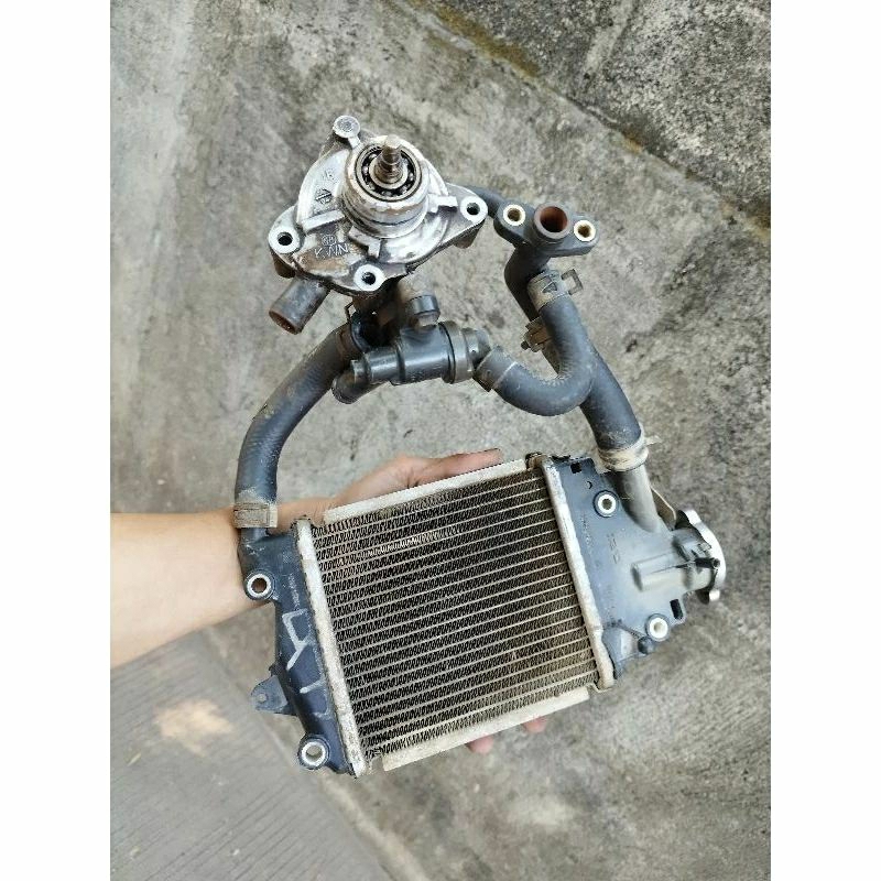 Radiator + thermostat Vario 125 old PNP Vario 150 old LED / Original copotan