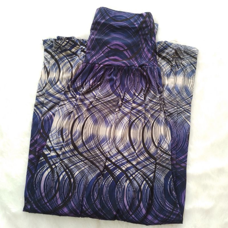 Preloved Rok Panjang Wanita Motif Bahan Jatuh dan Adem - FI 47