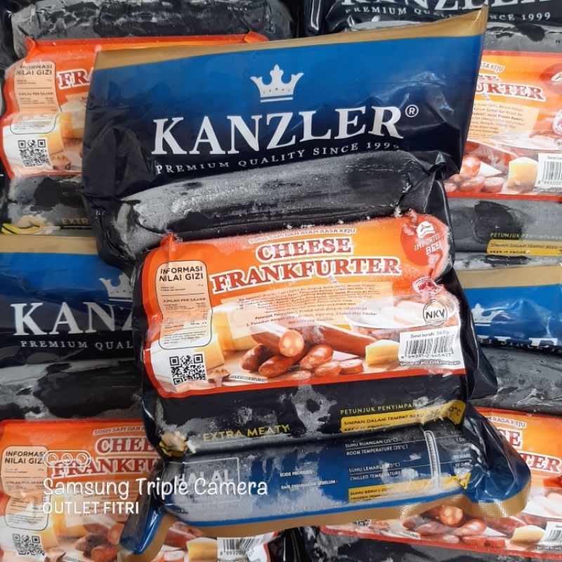 

[360gr] KANZLER Cheese Frankfurter