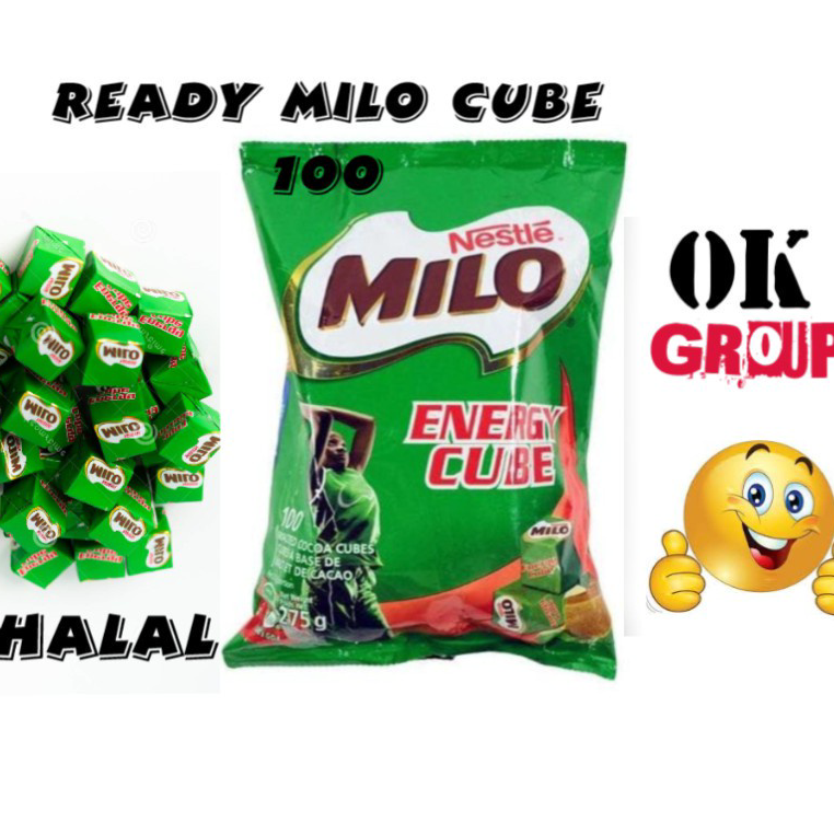 

Dijual Milo Cube 100 Nigeria Nestle halal / Milo Cubes isi 100 Serba Murah