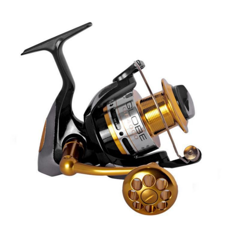 Reel Spinning Line Winder Globe (GF) 8+1 BB Pilih Ukuran | Kolam | Sungai | Laut | Reel Promo