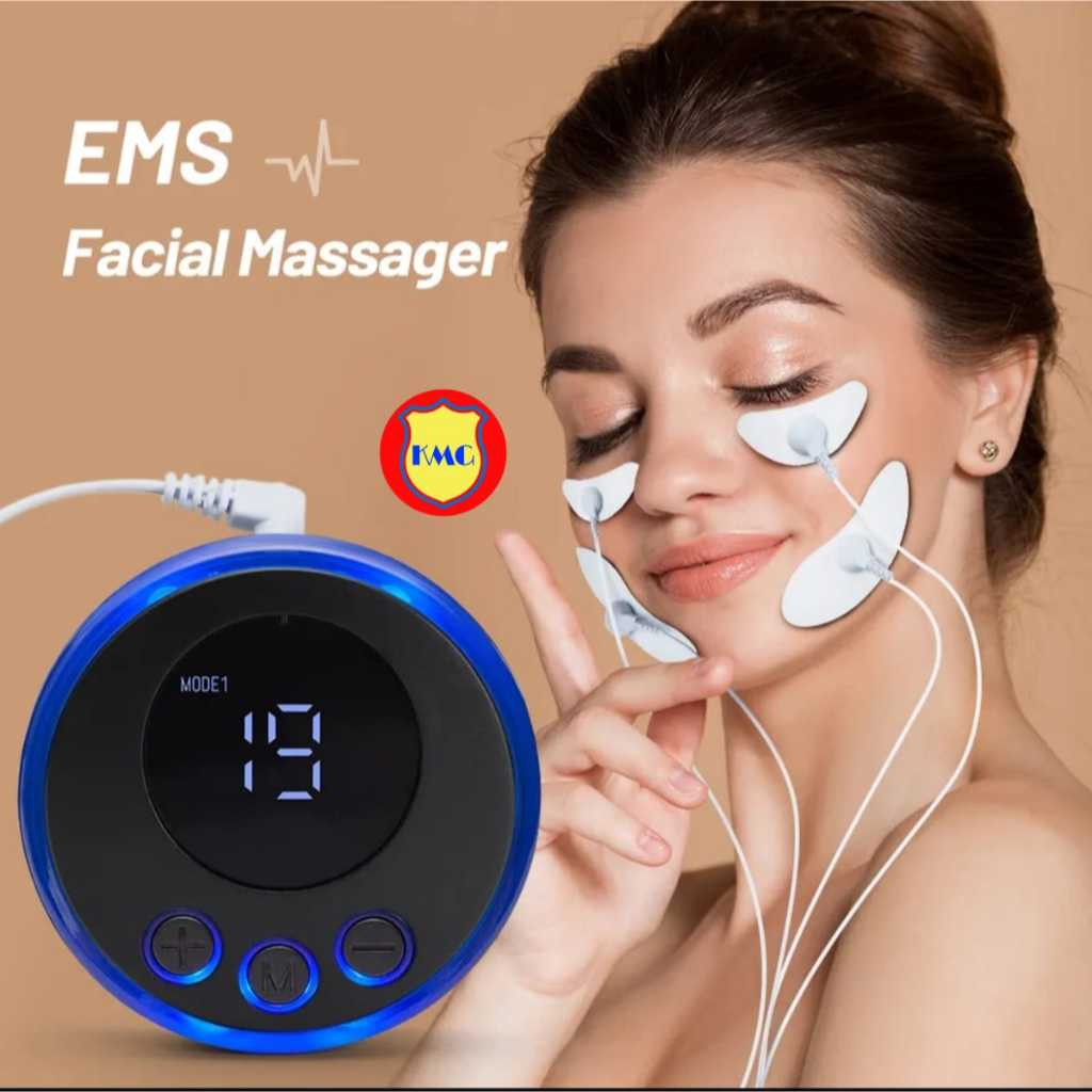 Alat Pijat Wajah-Alat Pijat Getar-Ems Facial Massager