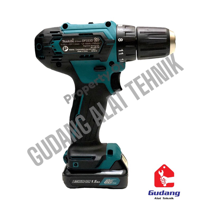 Makita DF 333 DWYE Bor Cordless