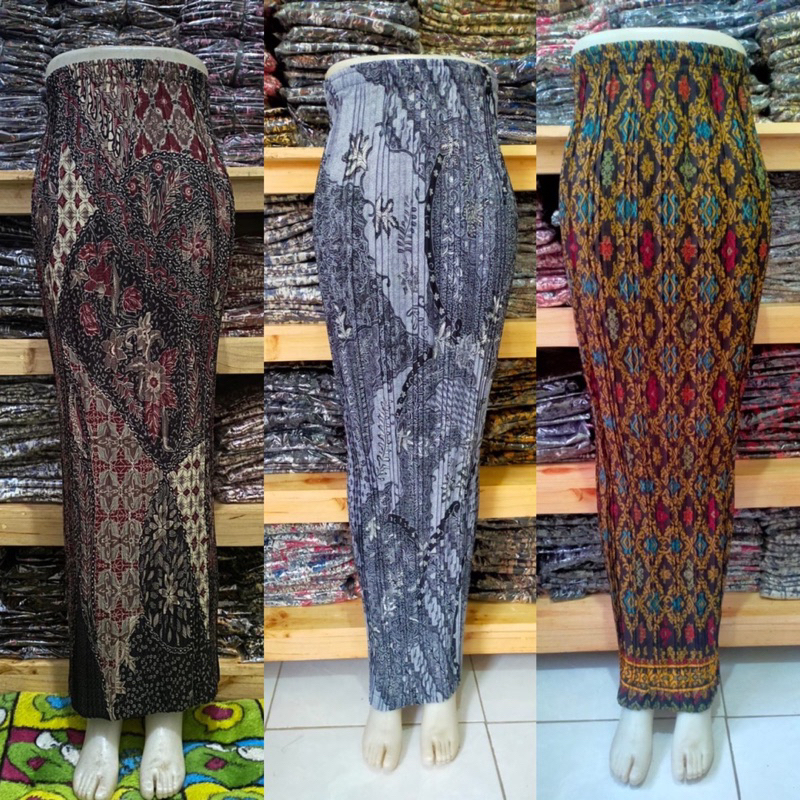 [PROMO] Rok Plisket batik | Bawahan Kebaya moderen | Rok plisket motif batik premium