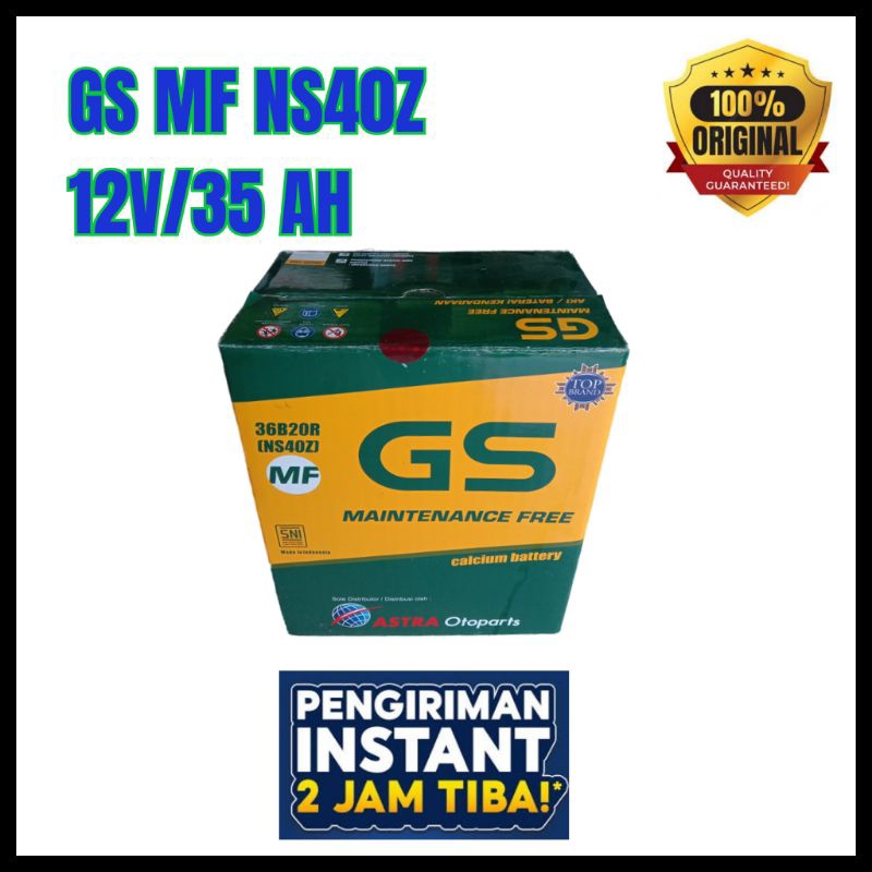 GS MF NS40Z 12V 35AH