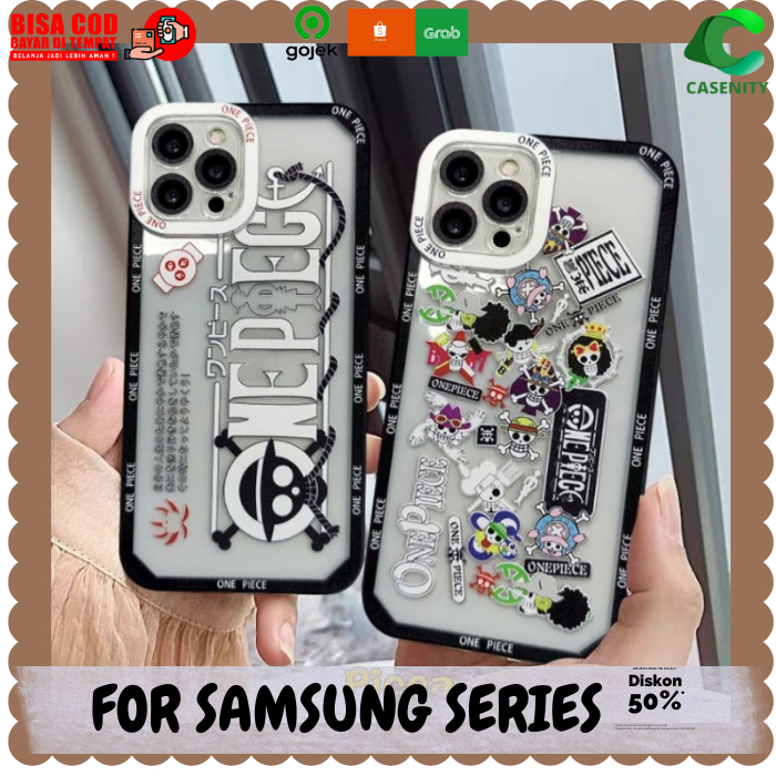 CASE CASING ONE PIECE ART Full Sticker For Samsung A03 Core A04S A13 4G STRANSPARENT ONE PIECE CASE 