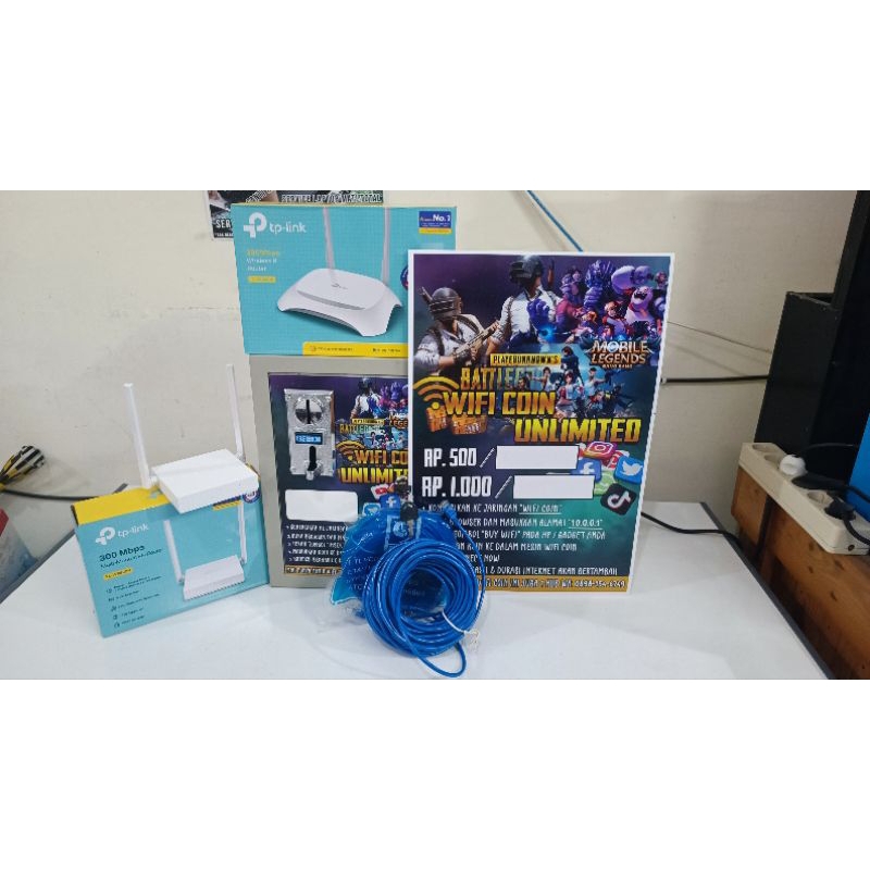 WIFI Koin Promo Super Murah Makassar