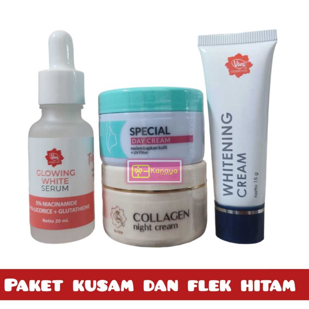 Paket viva perawatan flek hitam - SKINCARE UNTUK KULIT KUSAM