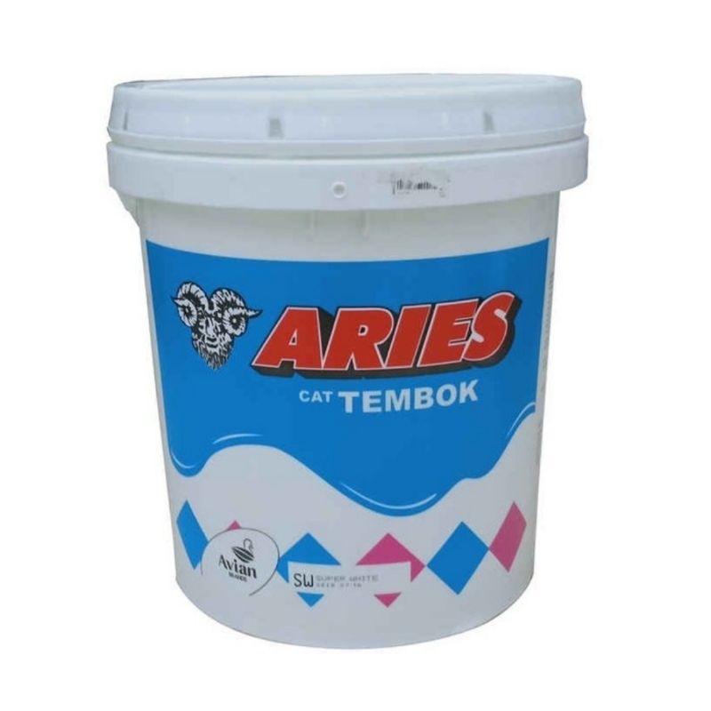 cat tembok putih aries Falcon metrolite avitex pail ember 20 kg