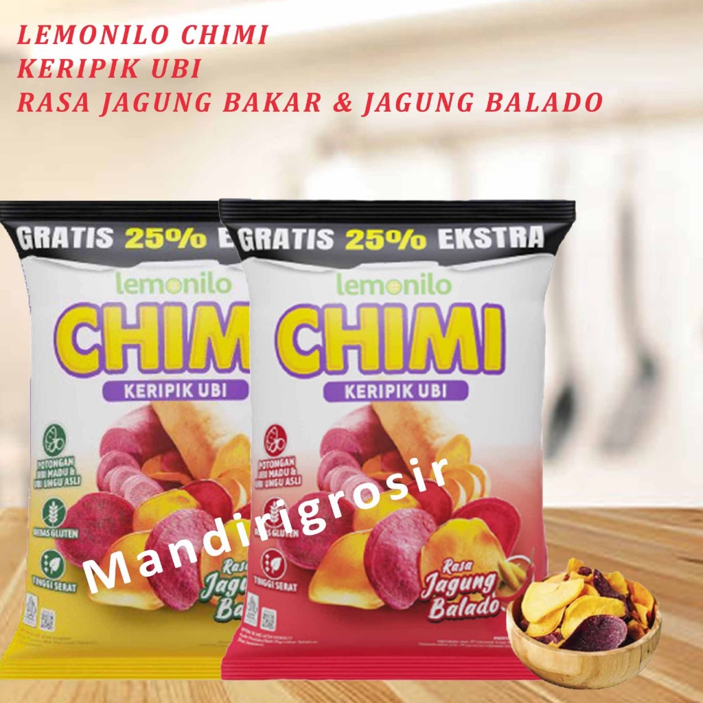 

Keripik Ubi * Lemonilo Chimi * Keripik Varian Rasa * 45gr