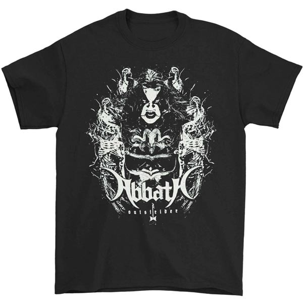 Kaos Abbath Ghost Skeletons Tshirt Unisex Casual Bahan 100% Cotton Black T-SHIRT