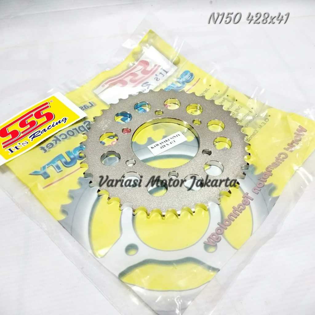 Gear Belakang SSS Ninja 150 R Ninja 150 RR 428