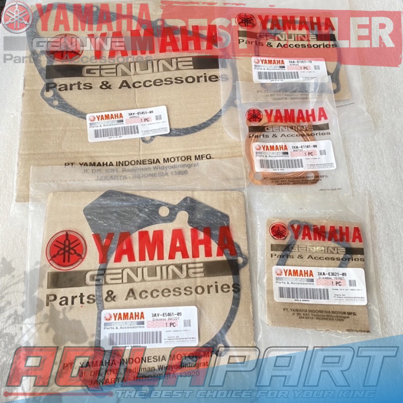 PACKING SET F1ZR ORI YGP FIZR FIZ F1Z R PAKING GASKET KOPLING MAGNET BLOK SEHER ATAS BAWAH MEMBRAN