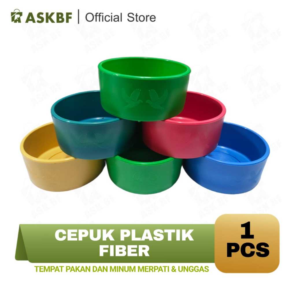 tempat makan merpati cepuk tempat pakan fiber plastik anti pecah anti banting